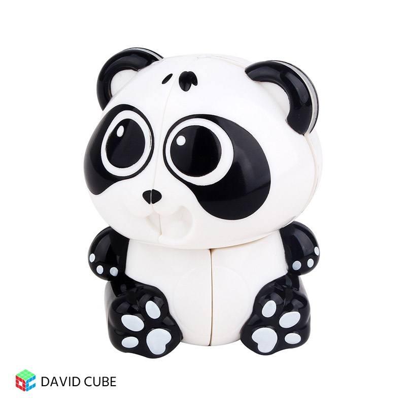 YuXin ZhiSheng Panda Mini Keychain Cube 2x2 - Click Image to Close